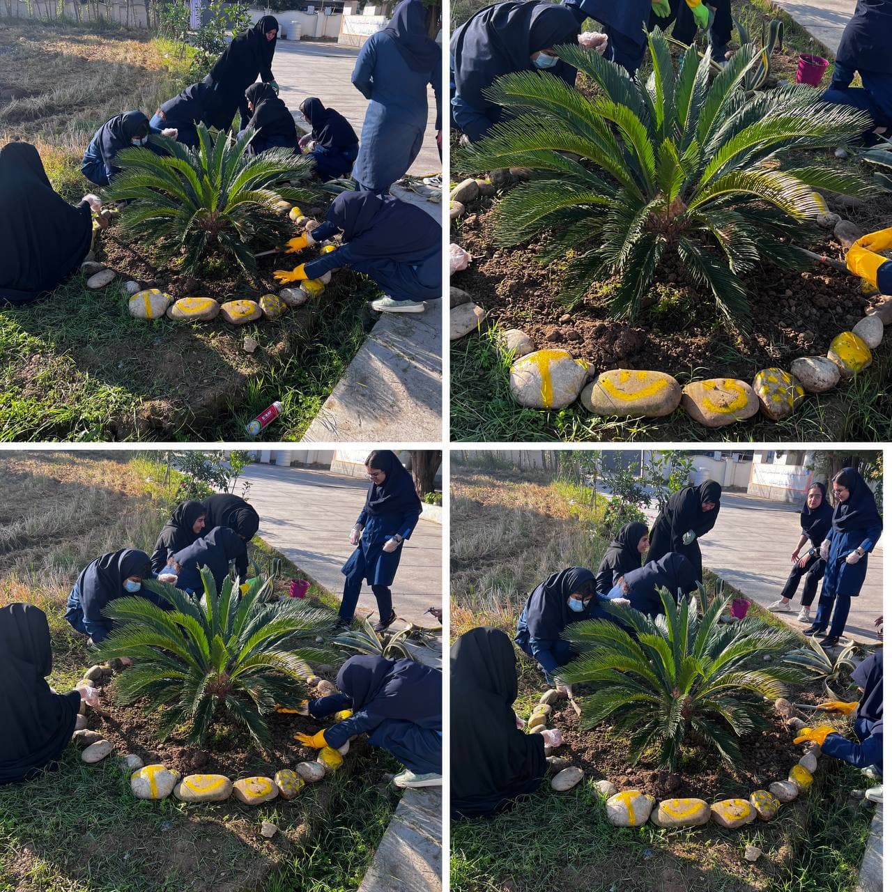 فعالیت دانش آموزان در زنگ کارآفرینی و مهارت آموزی